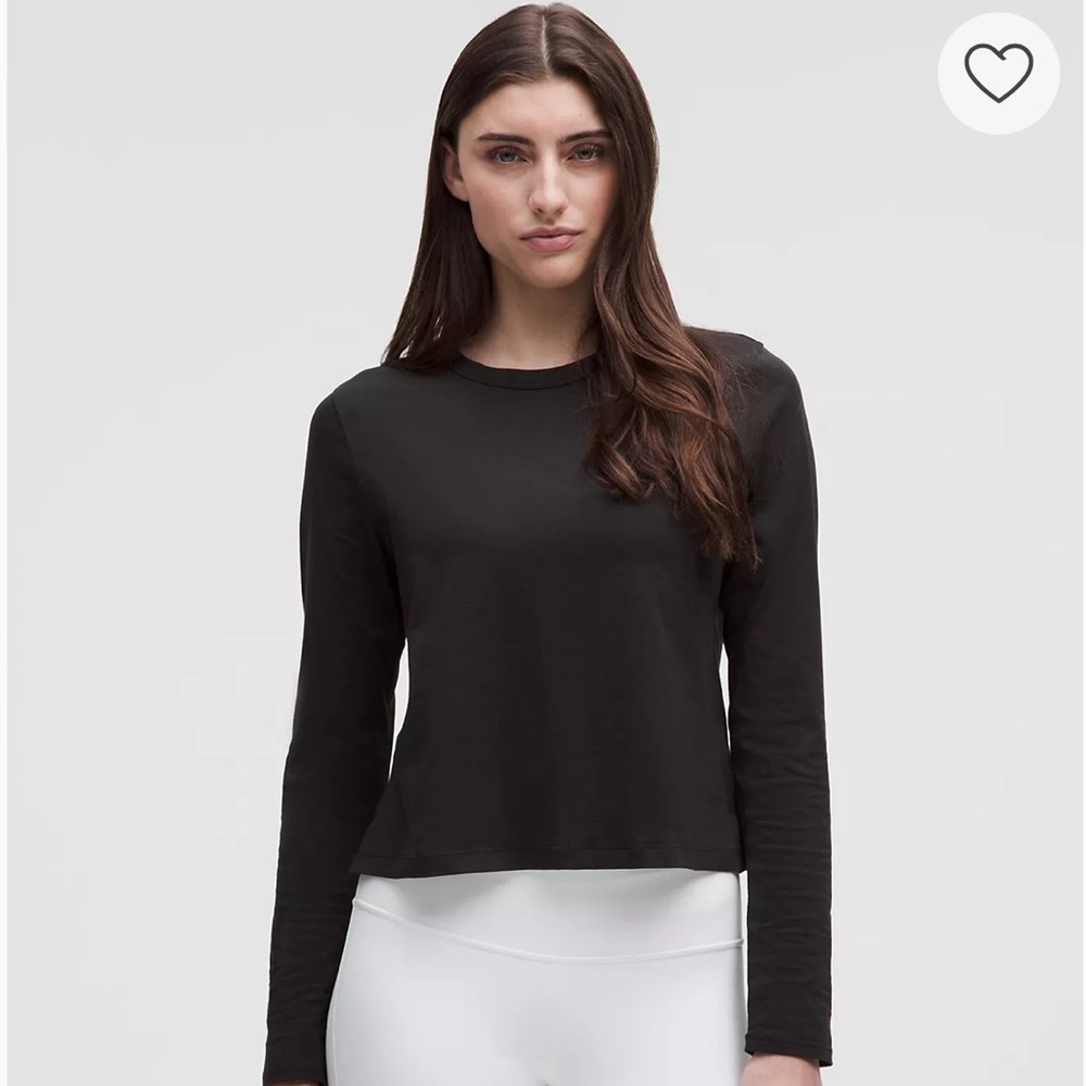 NWT Lululemon Classic Fit Cotton Blend Long Sleeve